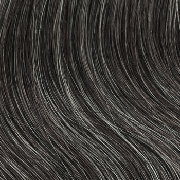 medium grey hair blend for micro link extensions